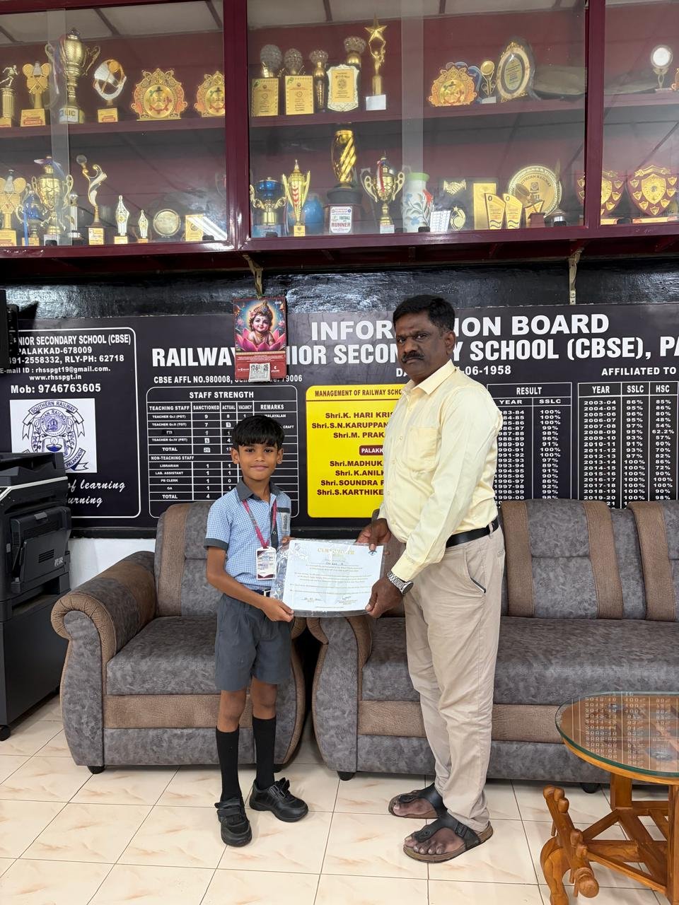 Selected to the South Zone  Under 12 football team in Punjab