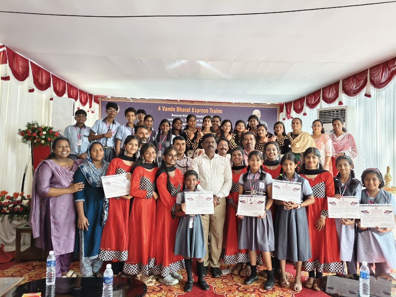 Vande Bharat express inaugural ceremony